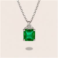 Necklace Ultima Edizione Woman Colore in Silver CAO4296-VERDE